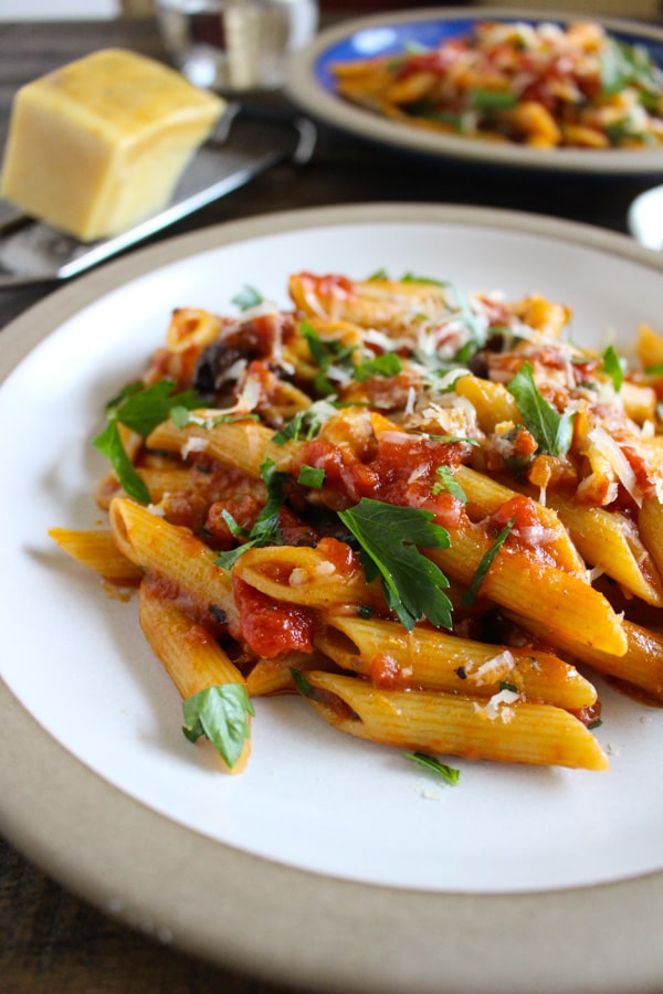 Penne puttanesca